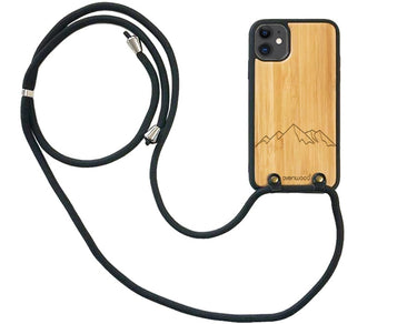 Coque avec sangle pour iPhone 11 MOUNTAINS